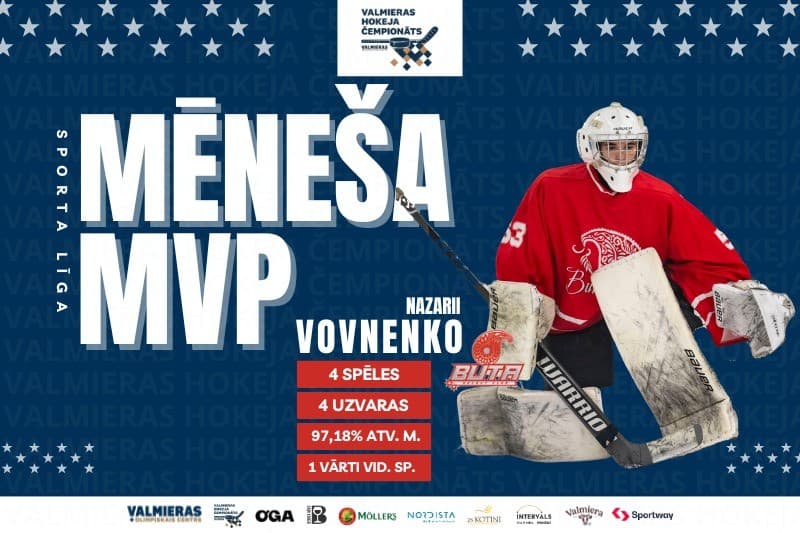 Nazarii Vovnenko – novembra MVP Sporta līgā: Butas mūris ceļā uz līderpozīciju